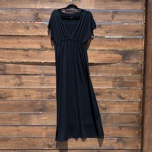 Black Floor Length Soft Mossimo Dress Size L